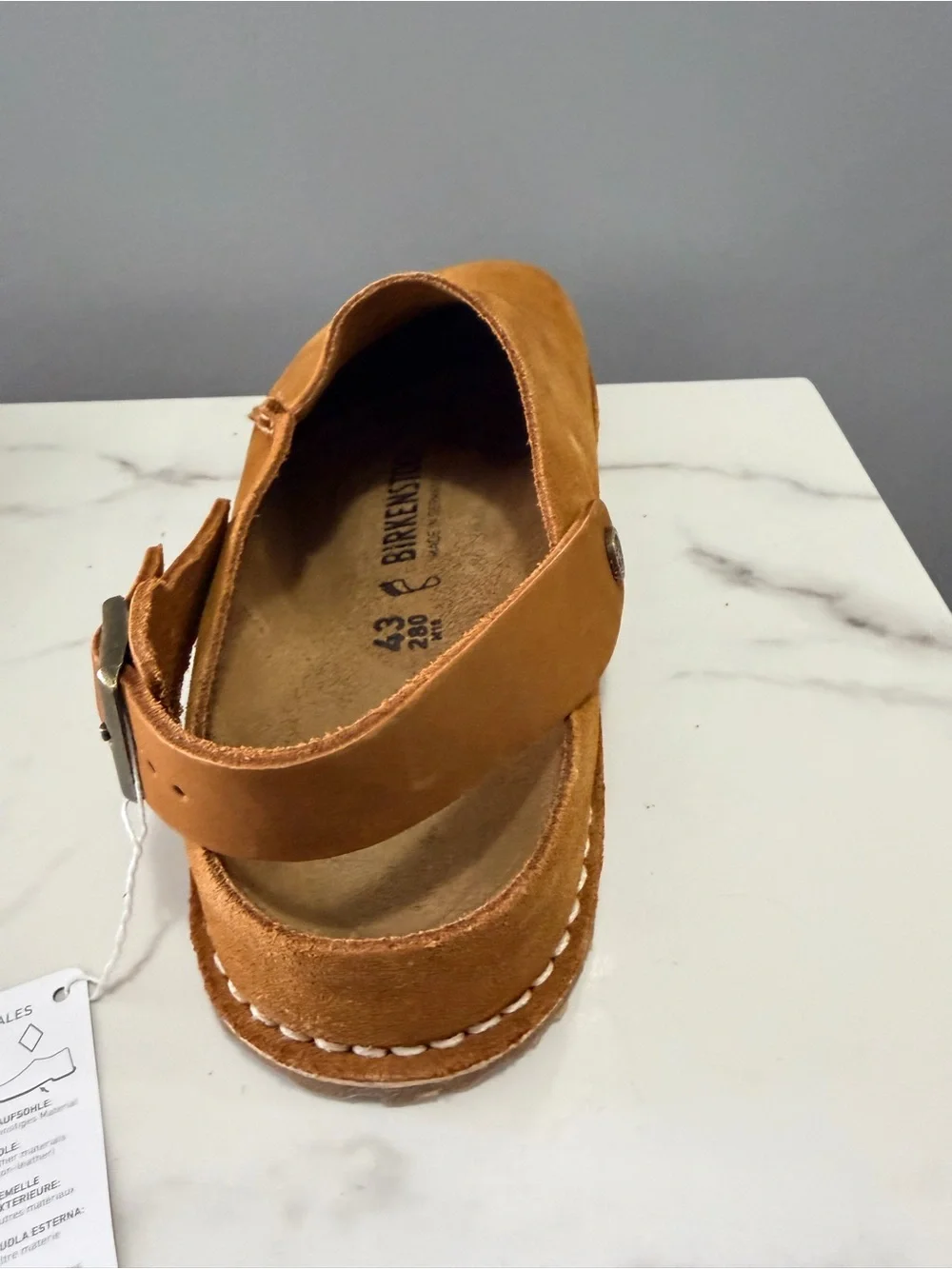Birkenstock Lutry Premium Suede clog Classic Suede Finish NEW reg fit